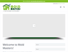 Tablet Screenshot of moldmastersinc.com